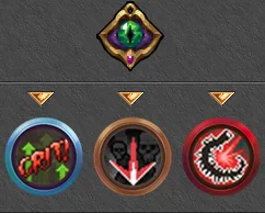 Sistema de trinkets do HydraOT — bônus e raridades